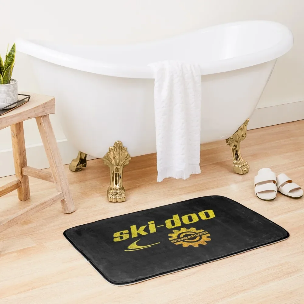 

Ski Doo Vintage Snowmobiles Bath Mat Entrance Carpet Bath Accessories Mat