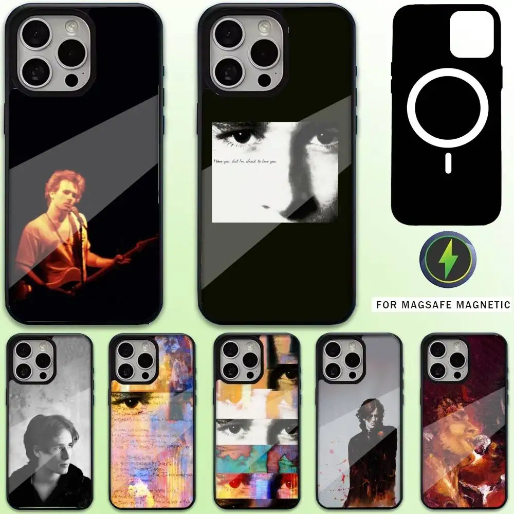 

J-Jeff B-Buckley Phone Case For iPhone17,16,15,14,13,12,11 Plus,Pro Max Magnetic Magsafe Wireless Charging