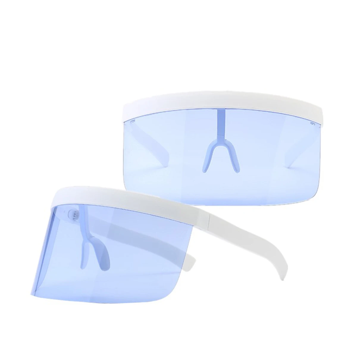 

Windproof Sunglasses Lightweight Protective Eyewear for Women Men Sports Outdoor UV Protection Clear Vision Large Size