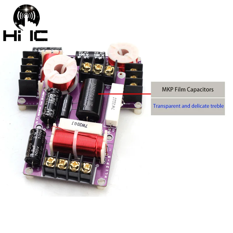 1 قطعة 2 طريقة HiFi الصوت ثلاثة أضعاف باس كروس المتكلم تردد مقسم ستيريو كروس مرشحات 150 واط متعددة مقاومة الخيارات