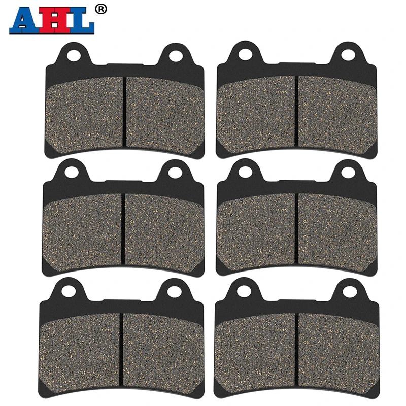 AHL Motorcycle Front Brake Pads For YAMAHA XVZ 1300 Royal Star XV1600 XV 1600 1700 Road Star Silverado FZR 400 750 1000 FJ 1200