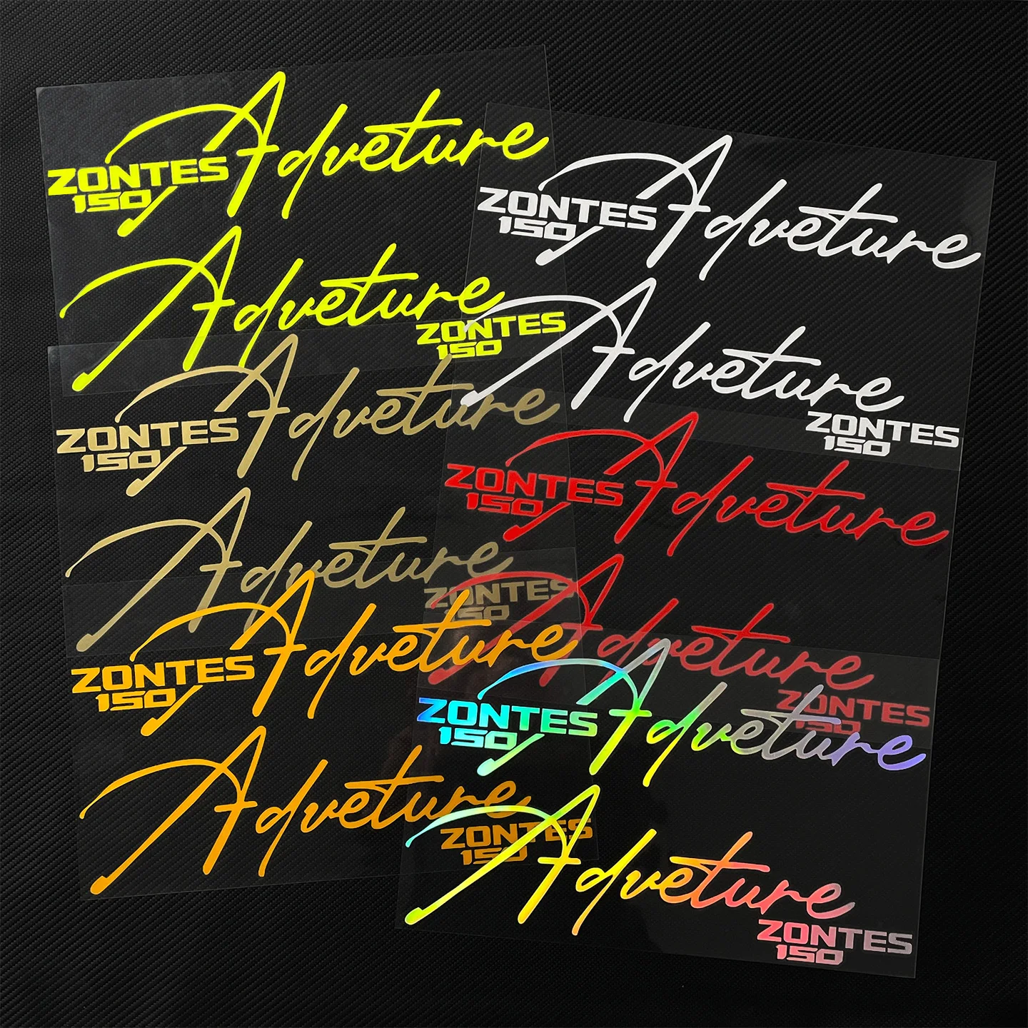 4 in 1 Full Set Waterproof Vinyl Sticker for ZONTES 150X Motorcycle Body Decorative Adventure Motorcycle Accessories Decal