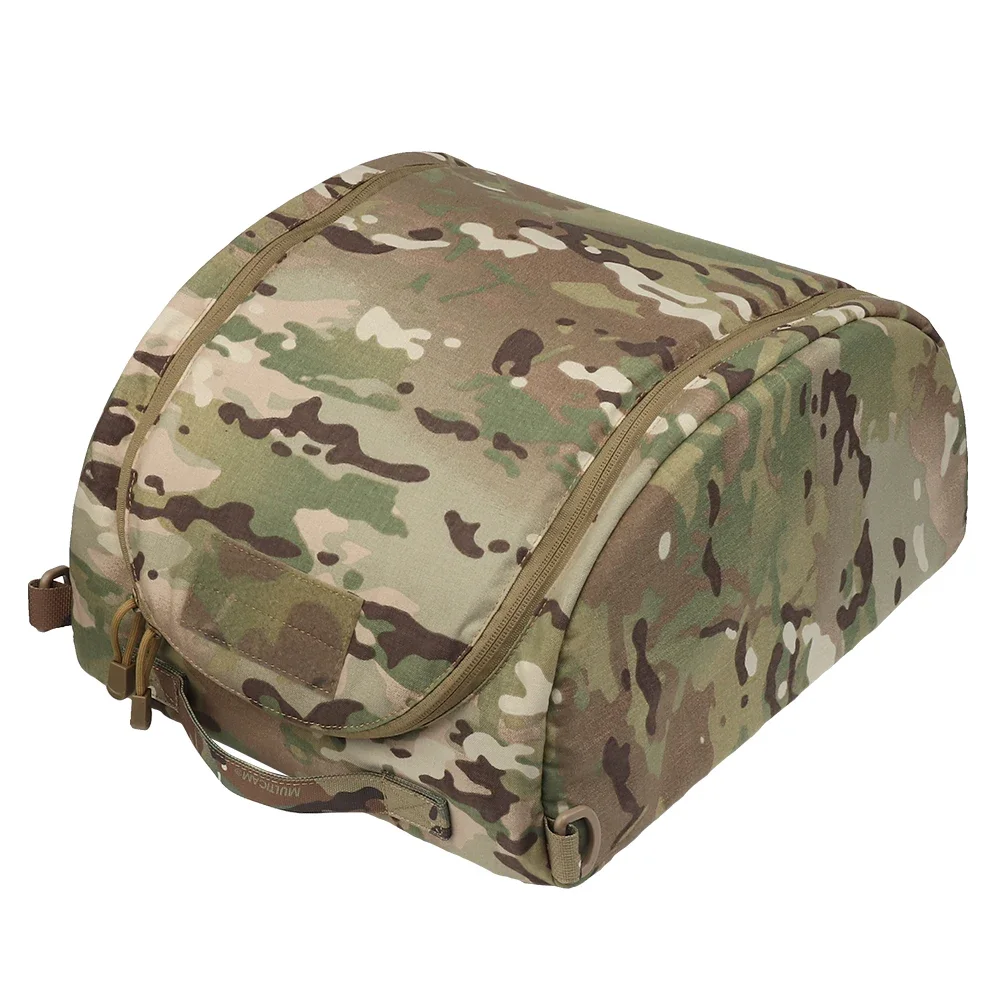 Camo Tactische Snelle Helmtas Militar Hunting Airsoft Equipment Opbergtas Anti-Gas Masker Tassen Motorfiets Fietshelm Tas