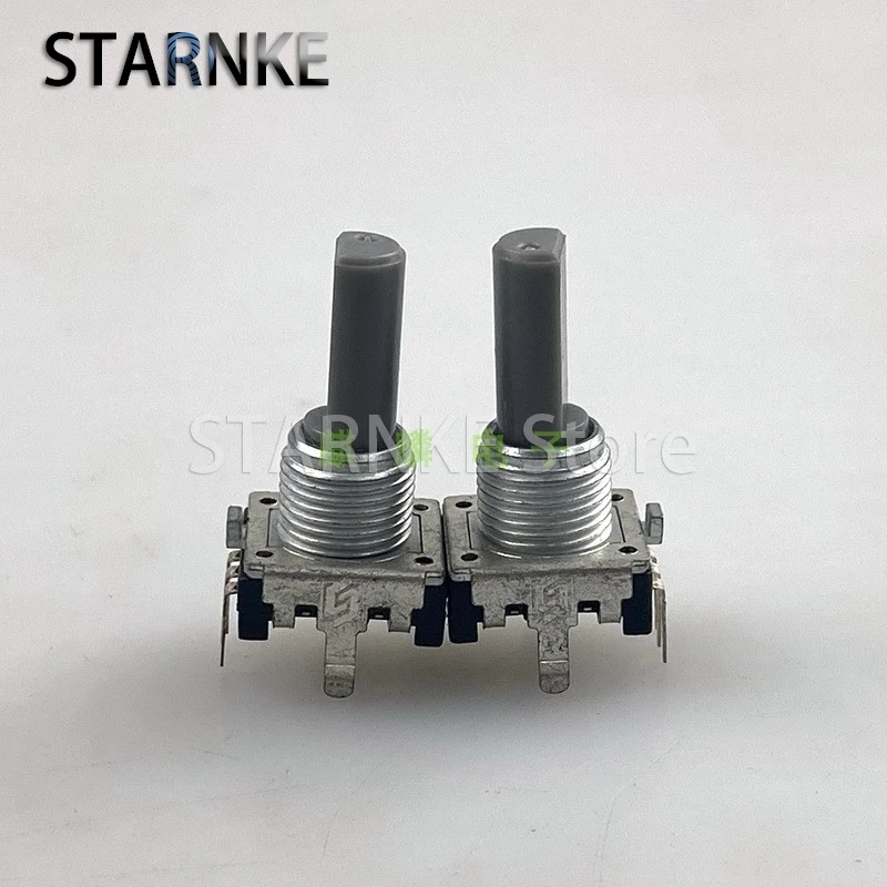 2PCS EC12 Rotary Encoder 24 Pulses Without Positioning 20mm Half Shaft 360° Rotation