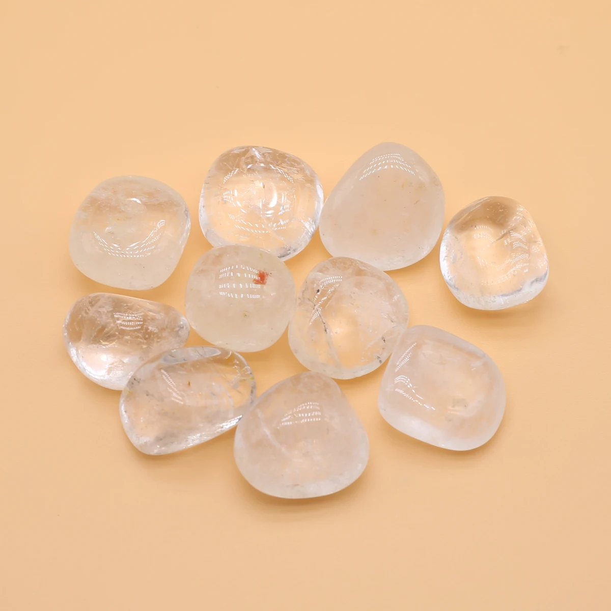 10pc Natural Clear Quartz Stone Ornament Irregular Crystals And Stones Healing Mineral Specimen Jewelry Fish Tank Room Decor
