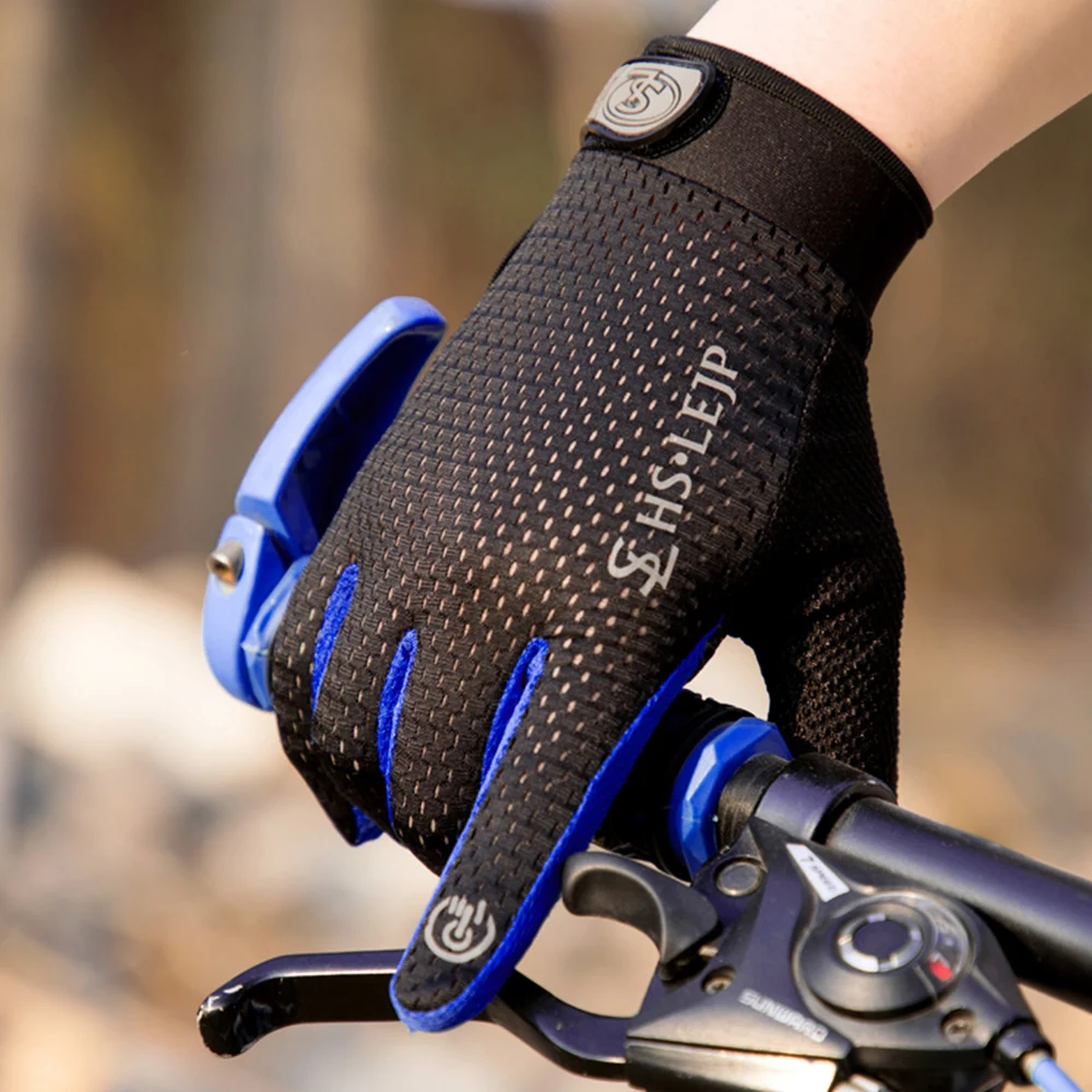 Riding Tribe Touch Screen Gloves Motorcycle Gloves Protective Gear for Outdoor Sports Full Finger Breathable Bike Cycling Mitten