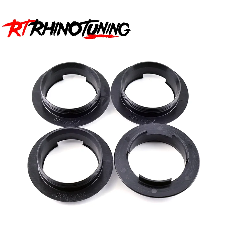 

RhinoTuning 2/4PCS OD 96mm/3.78" ID 72mm/2.83" Wheel Hub Cap Tire Rim Cover Protector Decorations Car Wheel Center Hub Car Rims