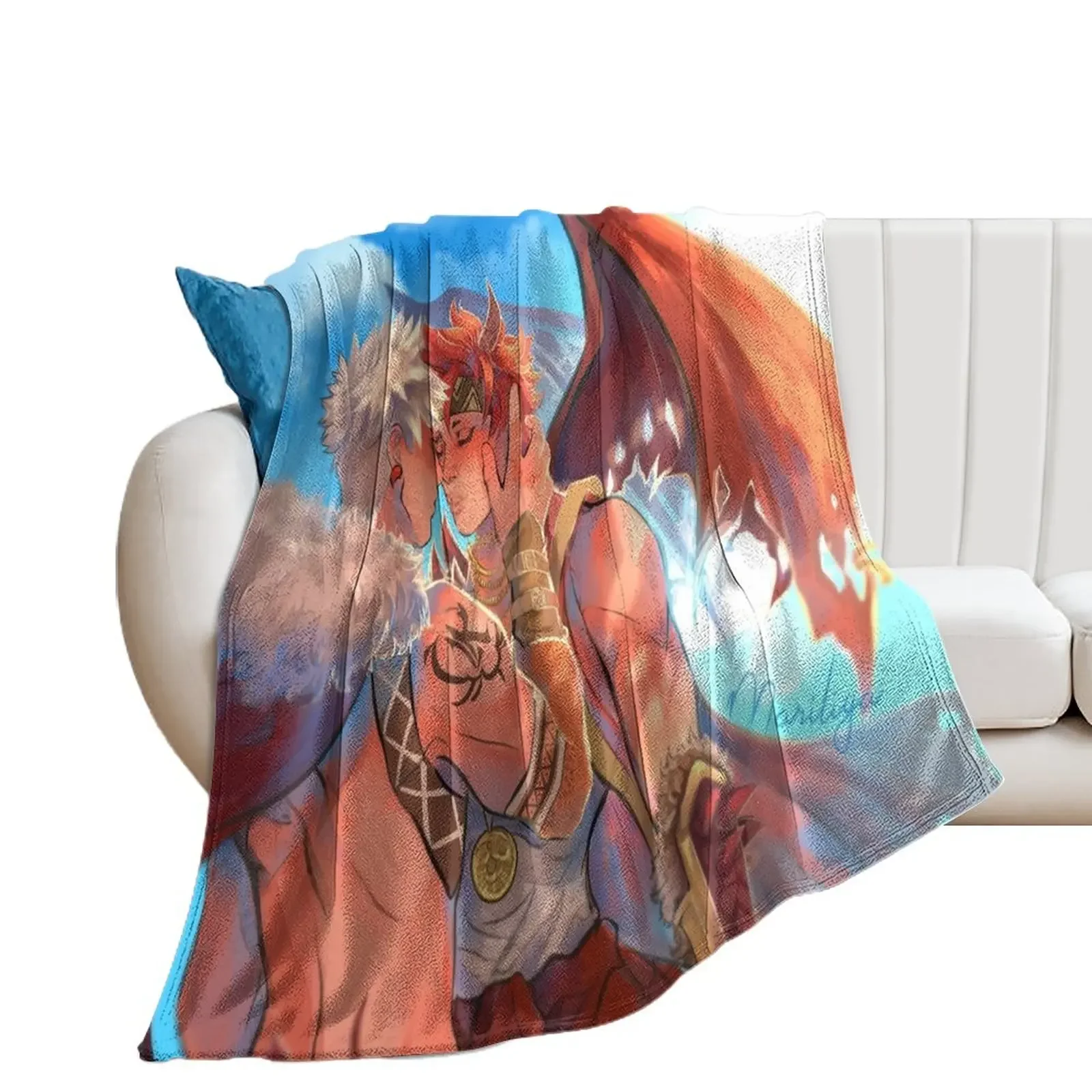 Fantasy Kiribaku Throw Blanket Decorative Beds christmas gifts warm for winter Beautifuls Blankets