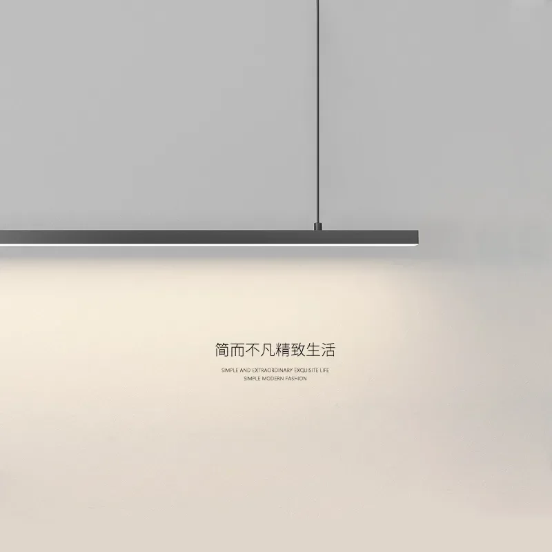 โคมไฟแขวน โคมไฟร้านอาหาร โคมไฟสไตล์นอร์ดิก โมเดิร์น มินิมอล สำหรับสำนักงาน บาร์ยาว ห้องรับประทานอาหาร โคมไฟครัว โคมไฟ LED โคมไฟระย้า