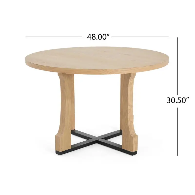 طاولة طعام مستديرة 48 بوصة