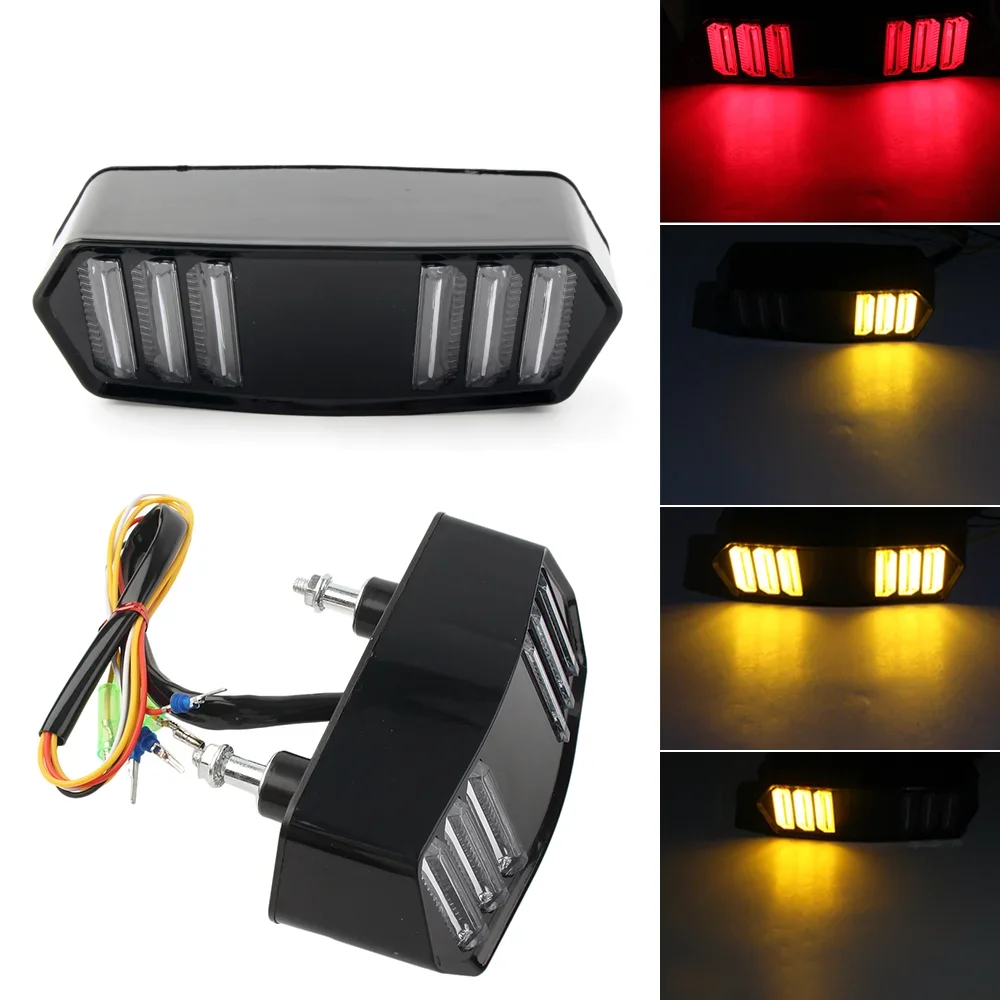 1 Pcs Motorcycle Brake Tail Light Turn Signals Integrated LED Tail Light For Honda MSX 125 MSX125 YG-125 Motorcycle Signal Lamp