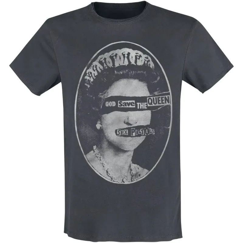 Camiseta creativa de pistolas sexuales God Save The Queen Rebel, camiseta Retro de banda Heavy Metal Rock Street Hip Hop para amantes del arte, camiseta Unisex