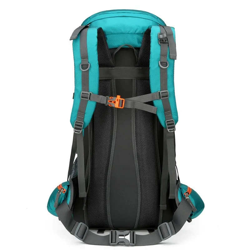 Lightweight backpack, outdoor sports hiking bag, 60L large capacity nylon travel bag, camping hiking backpack