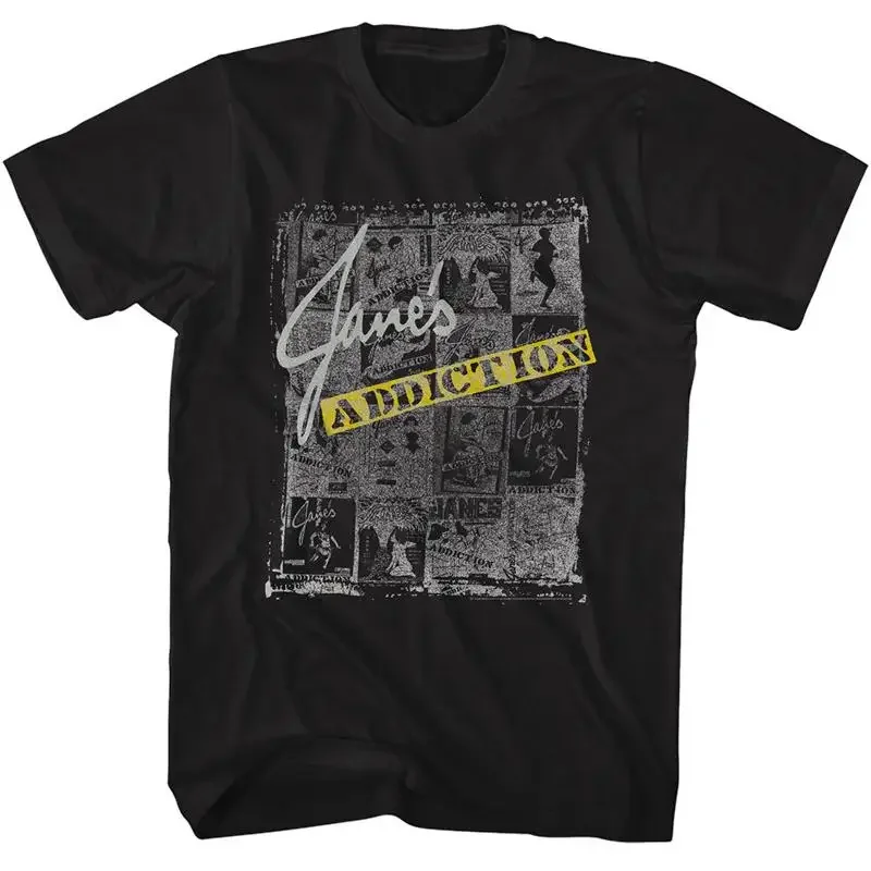 Jane Äôs Addiction Photo Tapestry Men's T Shirt Alt Rock Band Merch
