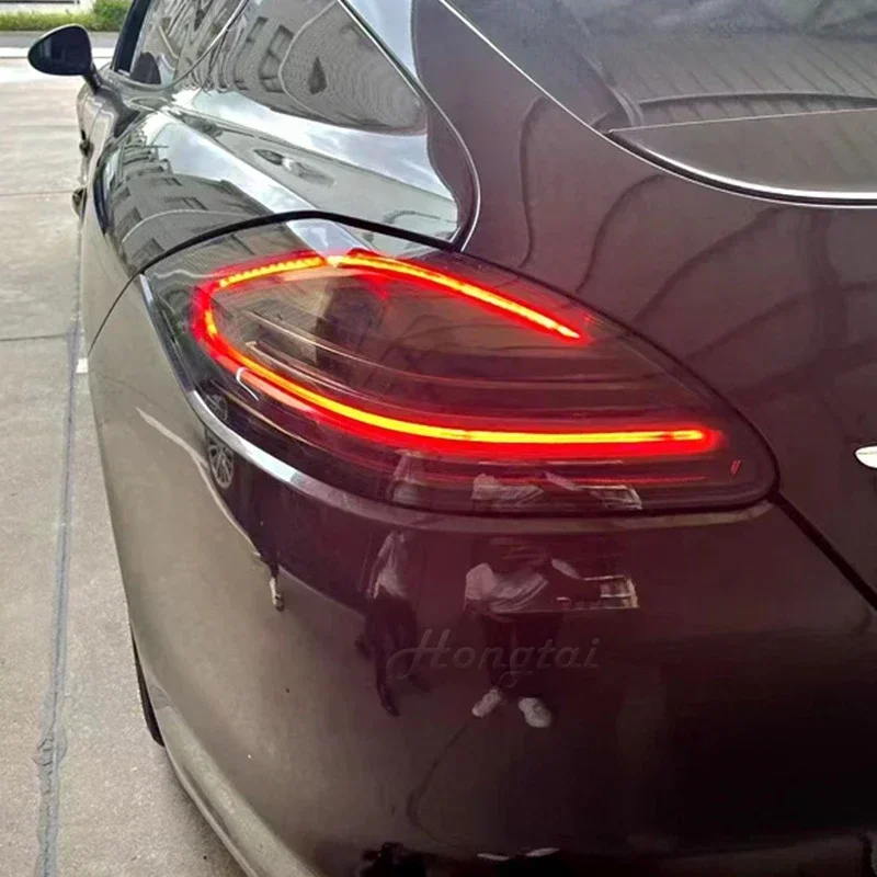 LED-Rückleuchten für Porsche Panamera 970 2010-2013 S GTS Turbo Rücklichteinheit mit sequenziellem Blinker, verbesserte Ausführung