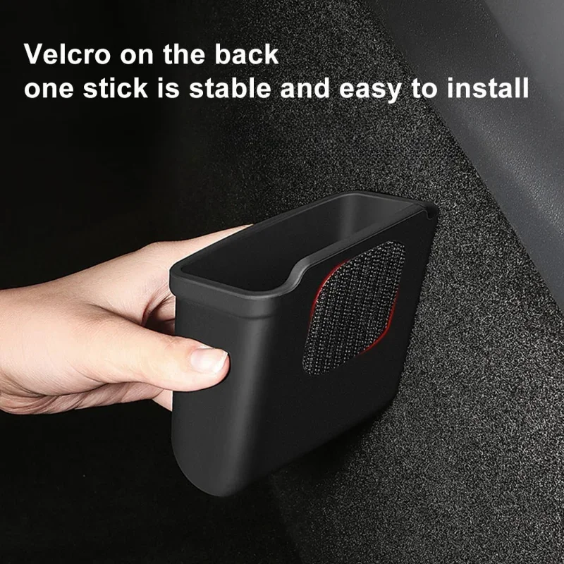 Storage Box for Tesla Model 3 Y S X Car Seat Gap Door Stick-on Adjective Hidden Phone Cigar Silicone Case Interior Accessories