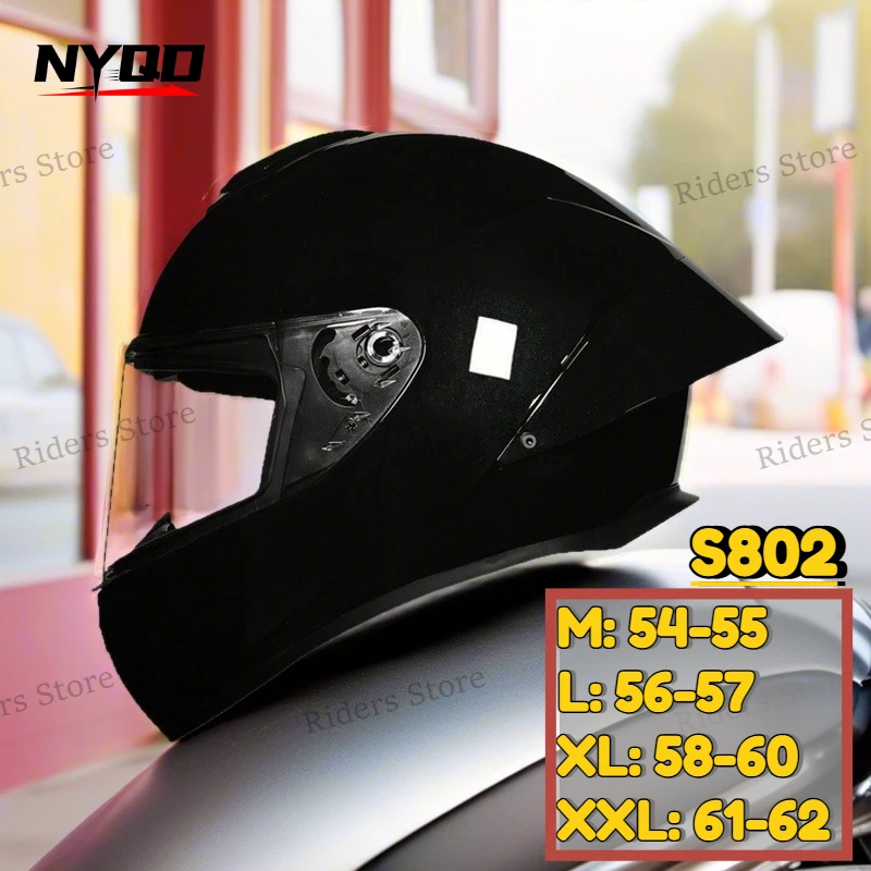 

Мотошлем-интеграл с одной линзой и большим спойлером для мужчин и женщин, для гонок и езды, с Bluetooth-разъемом, универсальный, всесезонный