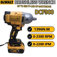 DEWALT DCF900 portable 1/2 inch brushless cordless high torque impact wrench, powerful, DEWALT 20V rechargeable battery, charger