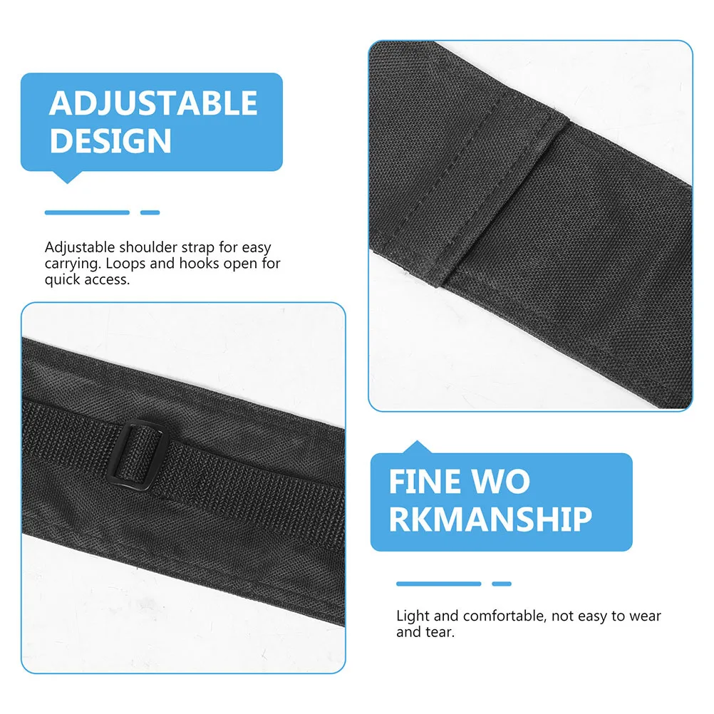 

Billiard Cue Bag Portable Pool Stick Pouch Reusable Cue Storage Organizer Wear-Resist Protection For Billiard Supplies