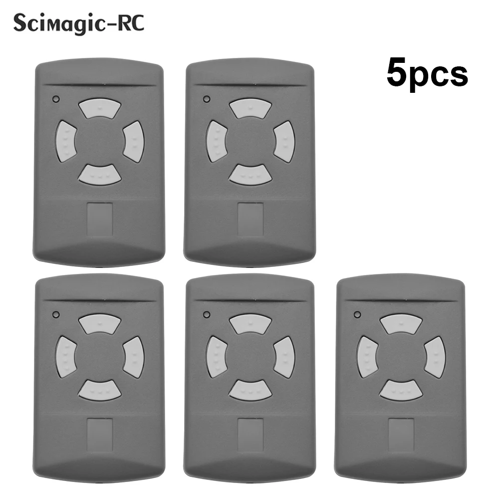 5 PCS HORMANN HSE2 HSE4 40.685 MHz Grey Button Garage Gate Door Remote Control HORMANN 40mhz Opener