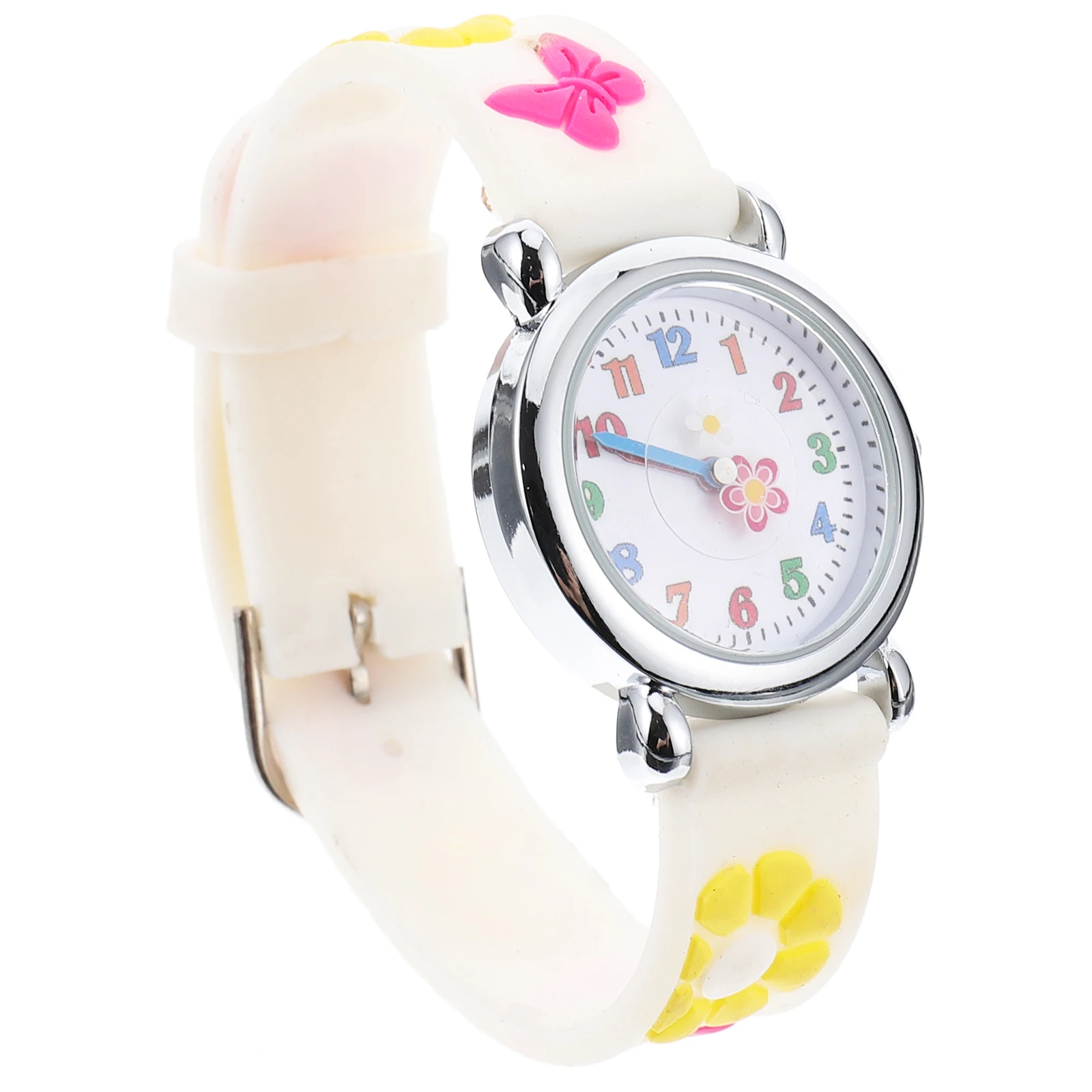 

Lovely Kids Watch Silicone Children Wrist Watches Cartoon Design Comfortable Adjustable Strap Gift for Christmas Birthday New