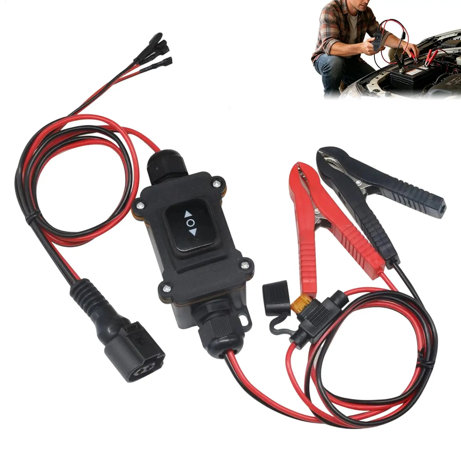 12V/24V Automotive EPB Calipers Motor Release Tool Universal Smart 12V Electronic Parking Brake Reset Emergency Repair Tools