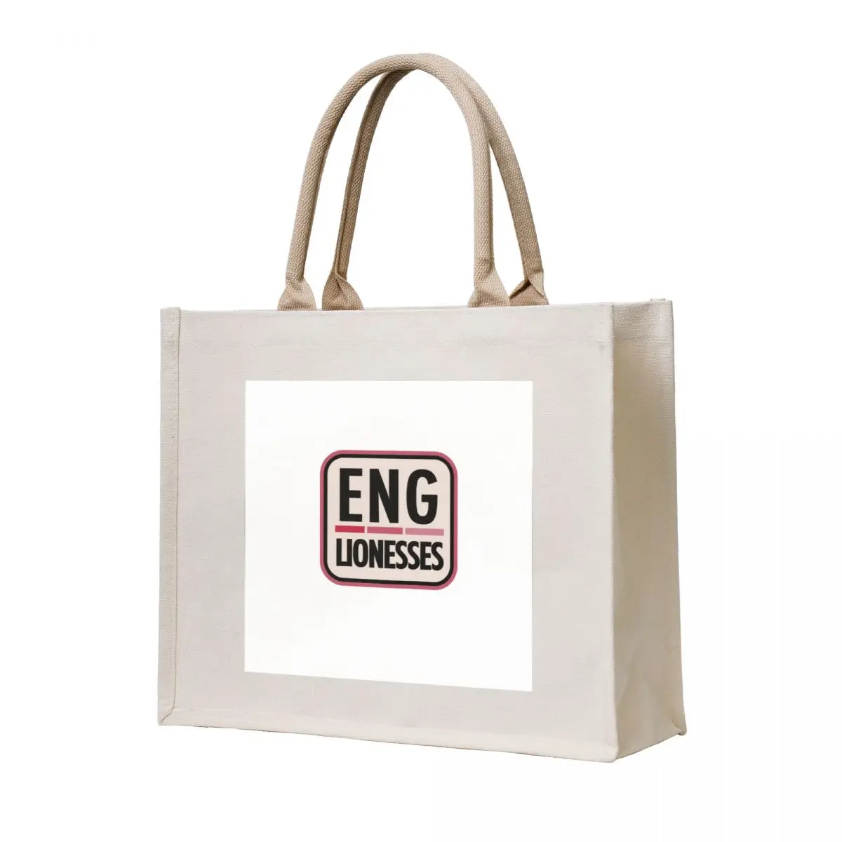 

england lionesses retro style logo Tote Bag shopper bag women canvas bags for women Fabric bag Handbags women
