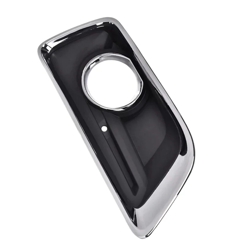 

【Flash-Deal!】2 PCS Automotive Fog Lamp Decorative Frame Fog Lamp Cover Silver & Black ABS For Mclaren 20768823 2076884