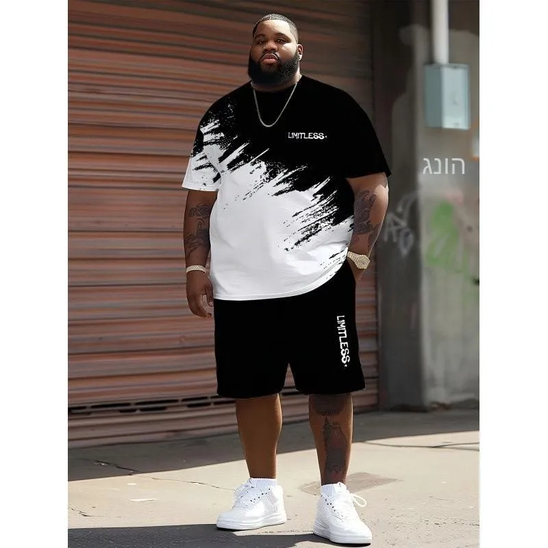J 50725 2026 New Cross-Border Casual Sportswear Set for Men Seven-Quarter Sleeve Four Seasons Universal No Brand Registered T...