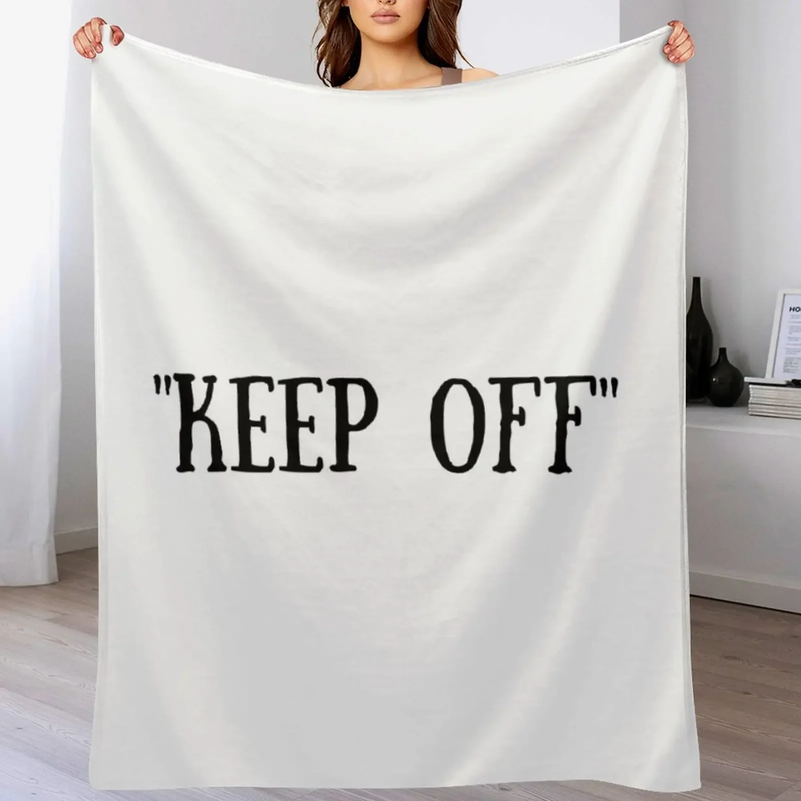 

KEEP OFF Throw Blanket for sofa valentine gift ideas Blankets