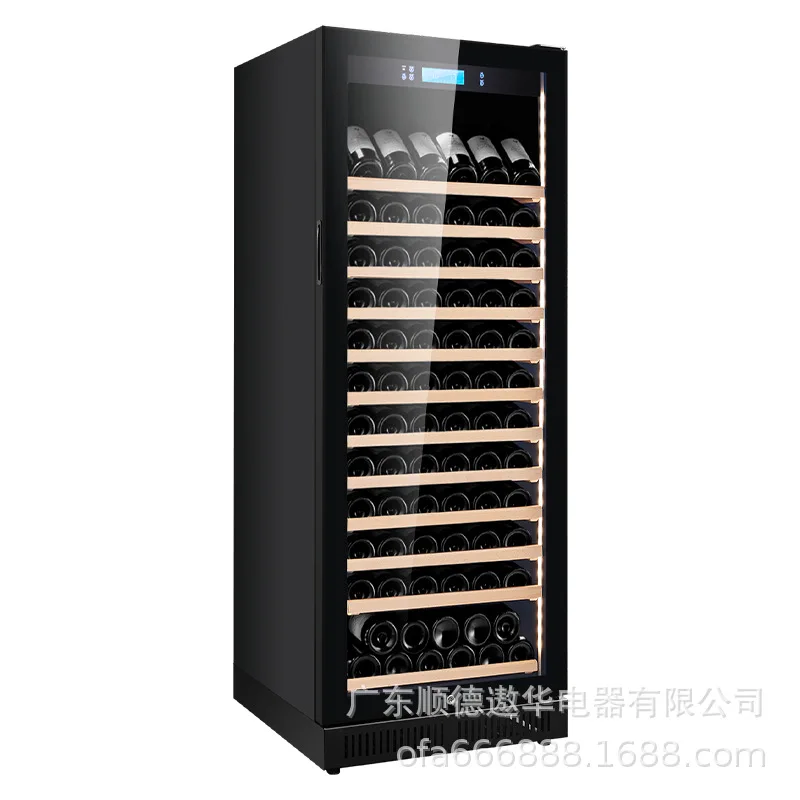 

Ice Bar Household Single Door Glass Refrigerator Office Tea Cabinet Refrigerated and Fresh Wine Cabinet
