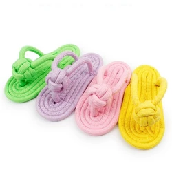 Funny Dog Chew Toy Cotton Slipper Rope Toy For Small Large Dog Pet Teeth Training Molar Toys Interactive Dog Toy Dog Accessories