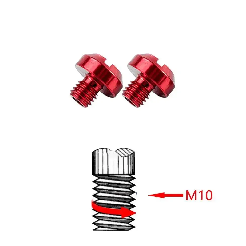 2pcs M8/10 CNC Motorcycle Accessories Rear View Mirror Hole Plugs Screws Aluminum Alloy Parts Modification