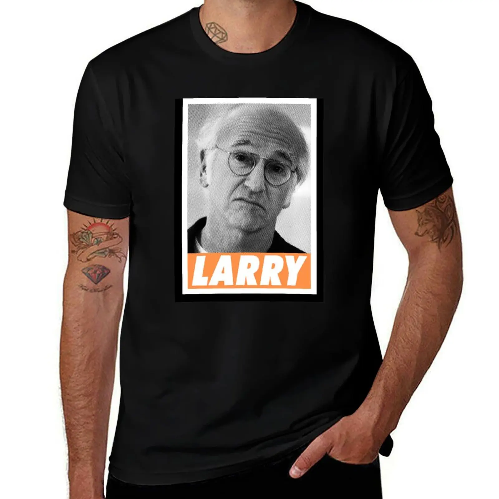 

Larry David - Retro T-Shirt man t shirt heavy cotton anime tshirt t shirts for man pack cotton T-Shirt