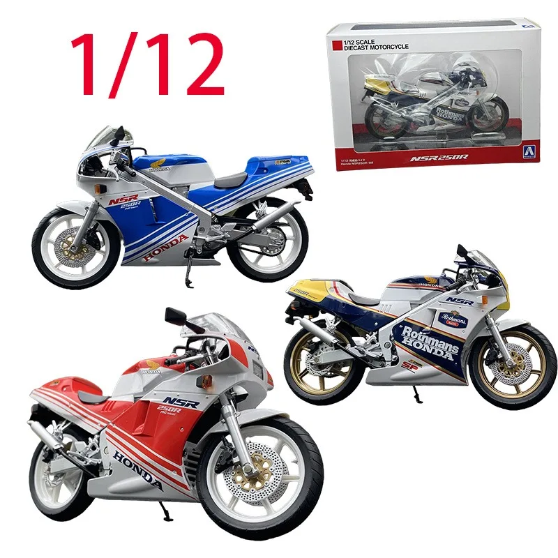 

Diecast 1/12 Scale Honda NSR 250R SP R4 Rothmans MC18 Motorcycle Model Toys for Boys Gift