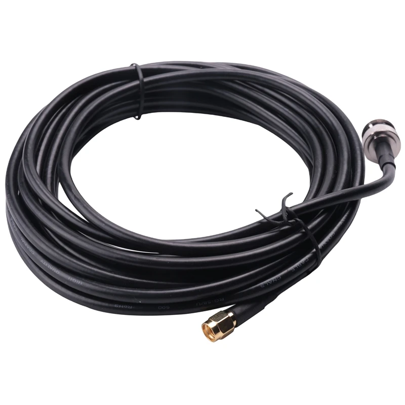 N Type Female To RP-SMA Male SMA Male 20Ft RG58 Low Loss Extension Cable For Wifi 4G LTE Lora Antenna Nebra RAK