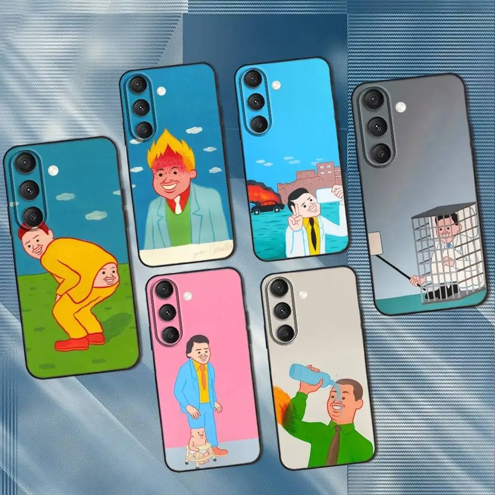 

Art Joan C-Cornella Funny Phone Case For Samsung S25,S24,S23,S22,S21,S20,S10,Ultra,Plus,Lite,FE,Soft Silicone Black Cover