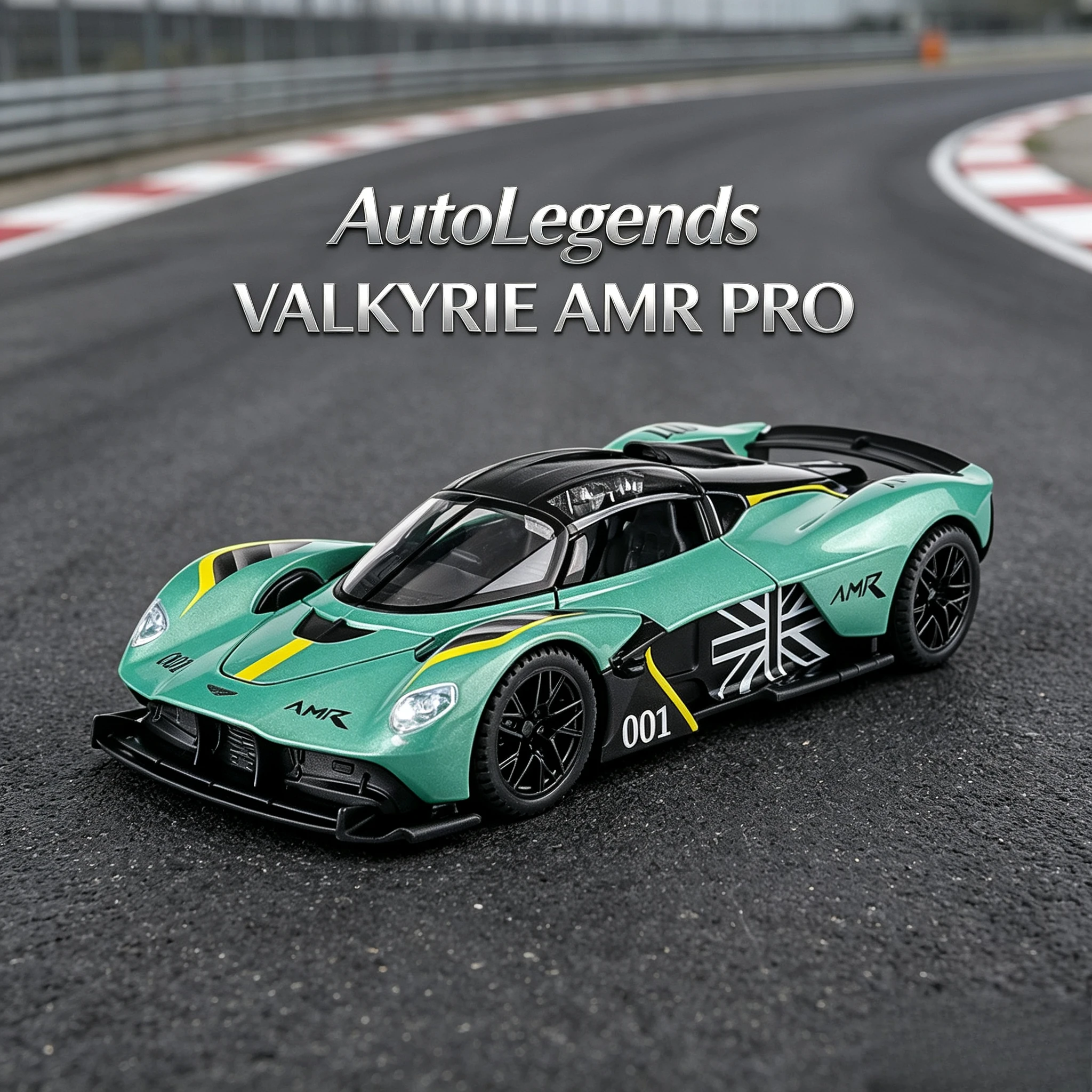 Model Kit Valkyrie - 1:32 Model Samochodu Sportowego Valkyrie, Zabawka