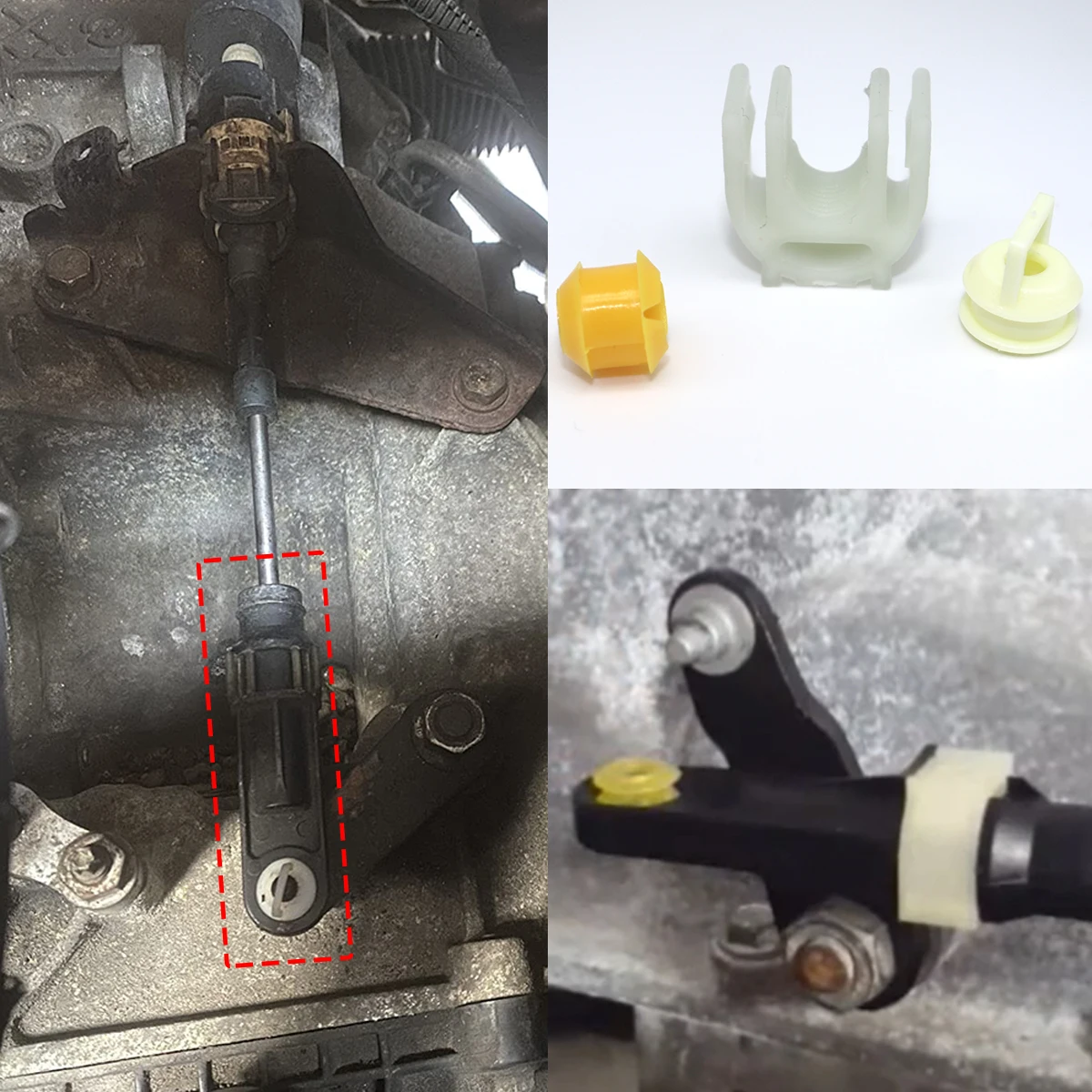 Automatic Gear Shift Cable Linkage End Rod Bushing Repair Kit For Malibu Traverse Acadia Saturn Cruze J300 Regal Enclave Cascada