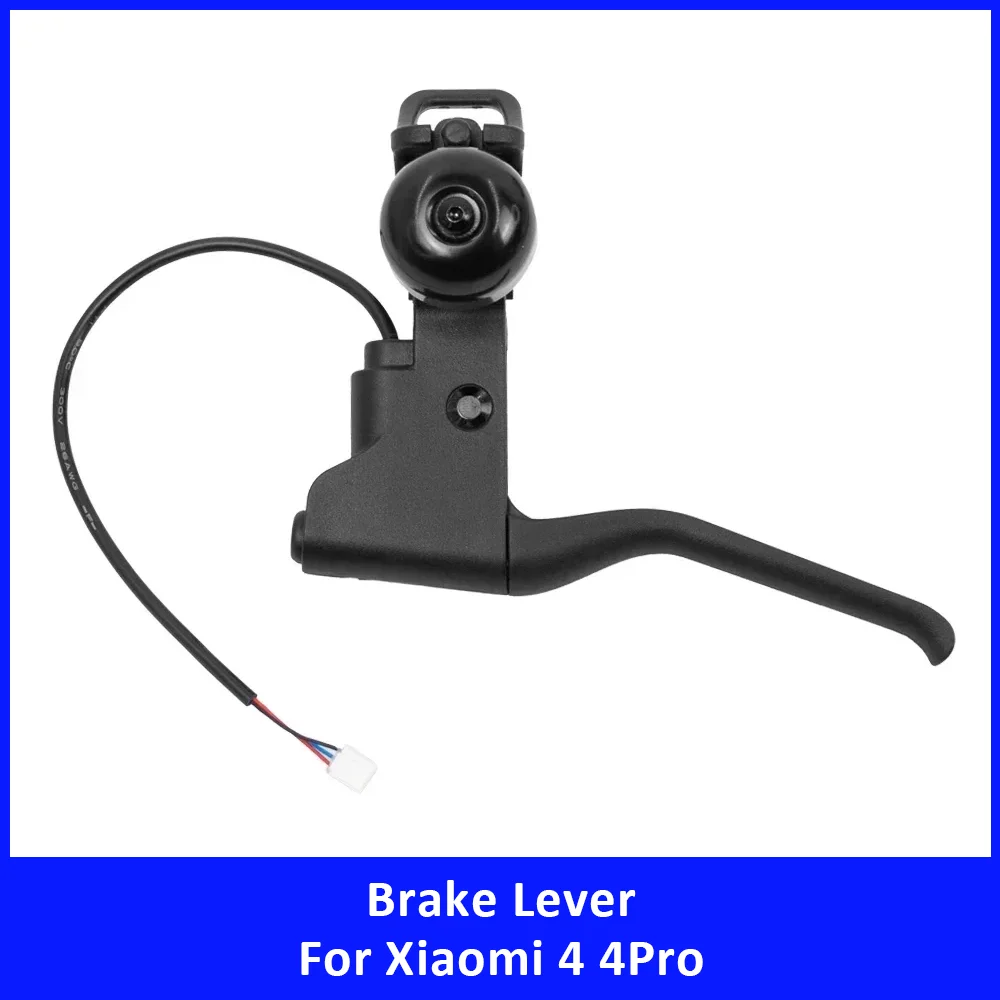 

Electric Scooter Brake Lever Handle with Bell and Hook for Xiaomi 4 Mi4 Pro Brake Handle Assembly Accessories