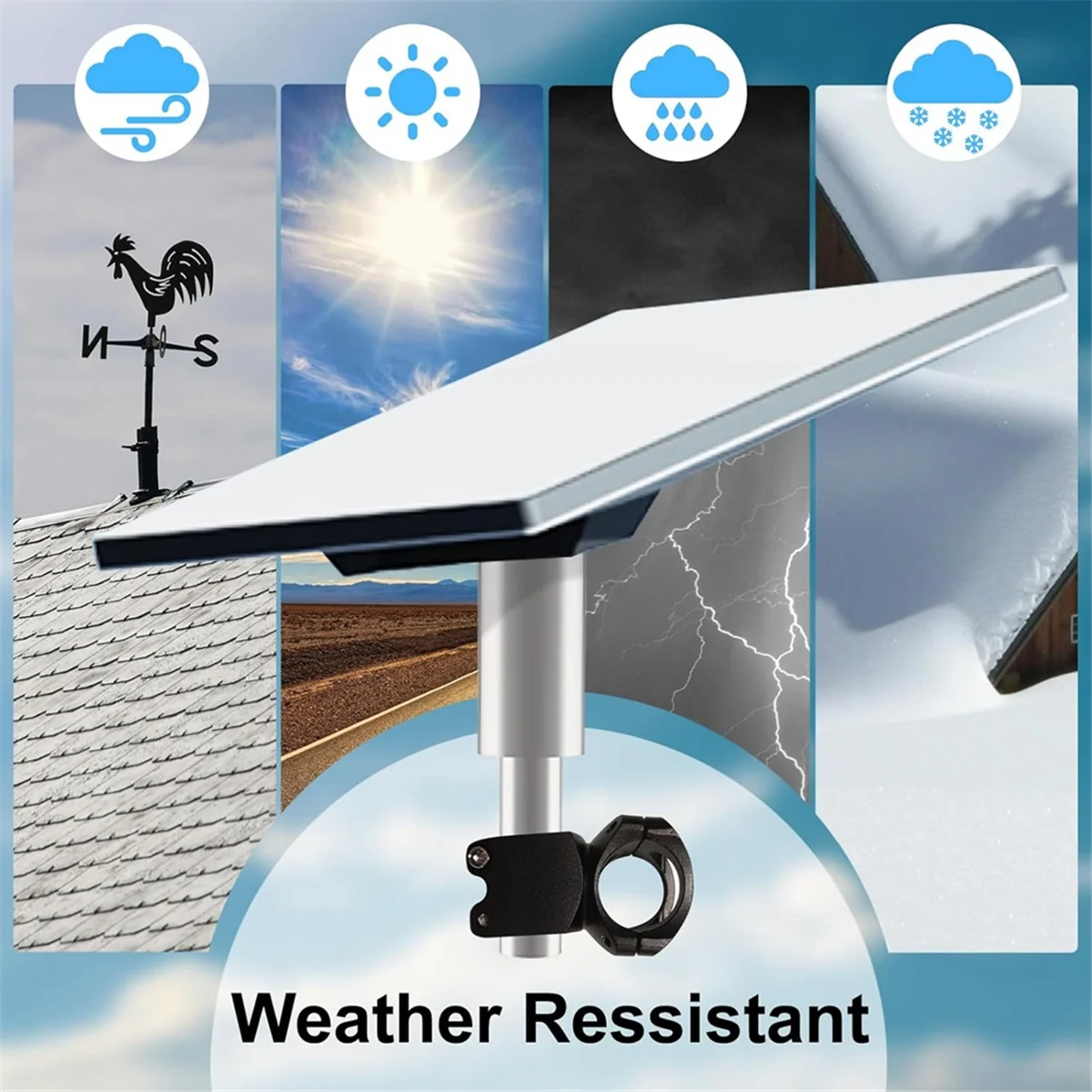 

#82Y Electronics Accessories,For Starlink Mini Mount Kit for RV, Yacht, Camper,White
