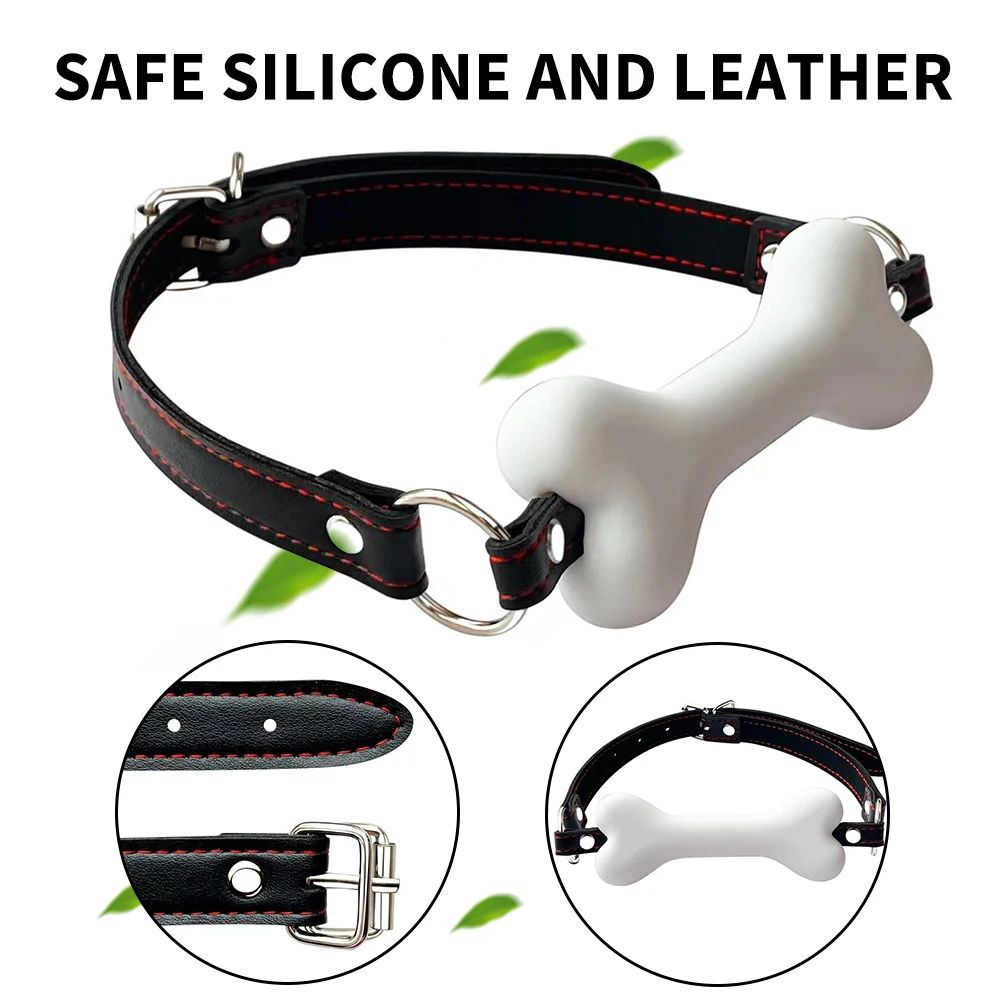 Soft Safety Silicone Open Mouth Gag Bdsm Dog Bondage Restraints Sex Toys For Women Slave Gag Sex Products Sm Sextoy