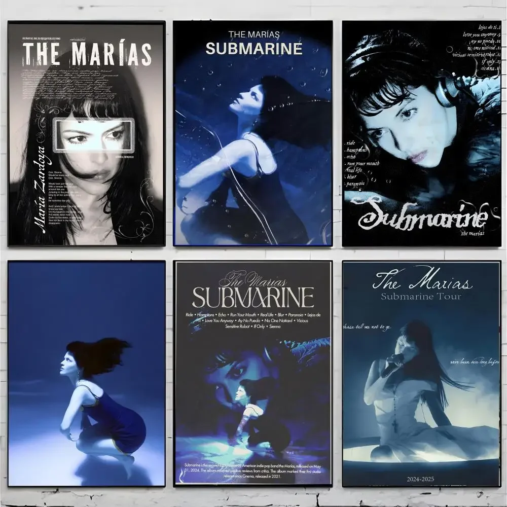 album art S-Submarine The Marias Poster Premium Decor Art & Gift for Household Lounge Home Ornaments