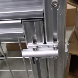 Aluminum Finishing Door Bolt Industrial Profile Assembly Frame Latch Lock 3030 4040