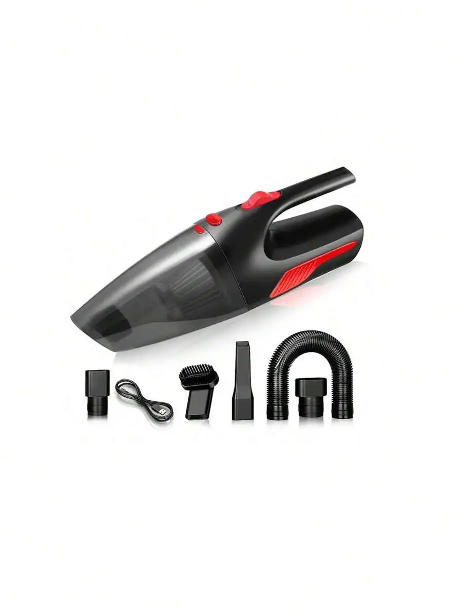CascadeVac 2000mAh Wireless Black High Suction Vacuum Cleaner For Home And Car Use