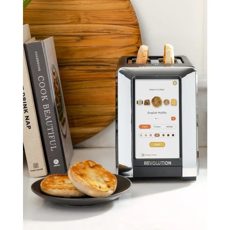 

Bread Small Oven High-Speed Touchscreen Toaster, Smart Toaster Technology & Revolution Toastie Panini Press Ovens