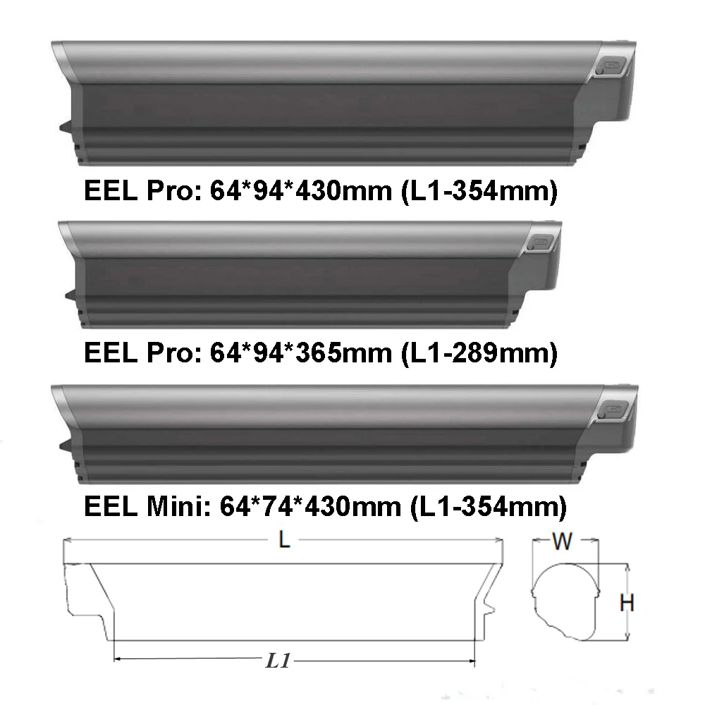 Integrated Electric E-Bike Battery 36V 17.5Ah Lithium ion Battery for Crussis e-Cross 1.6 Electric Bicycle