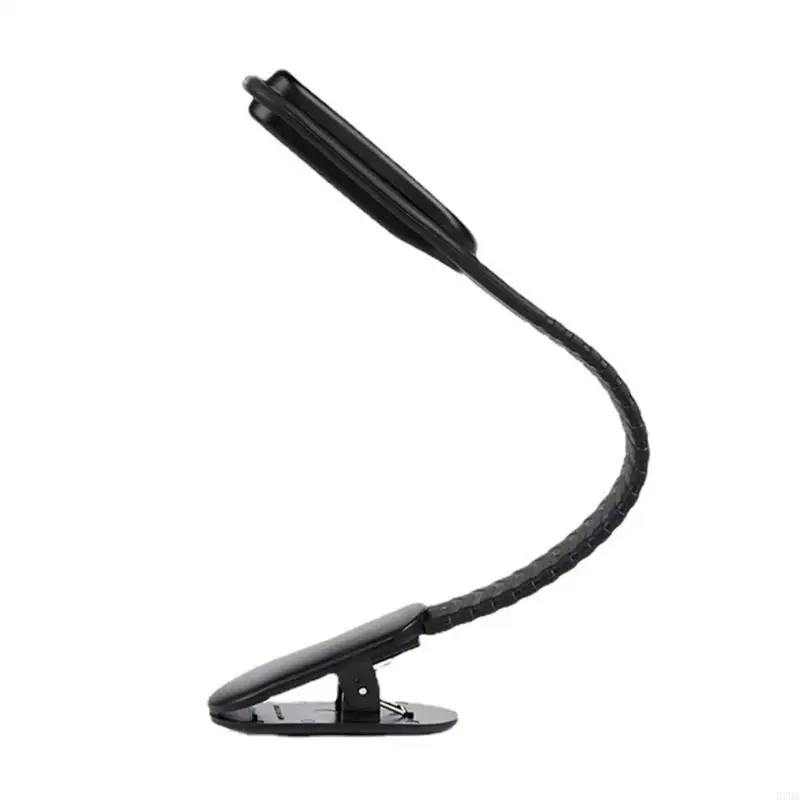 M7DA LED كتاب حماية العين ضوء قابل للتعديل مشبك صغير على مصباح مكتبي USB قابل لإعادة الشحن