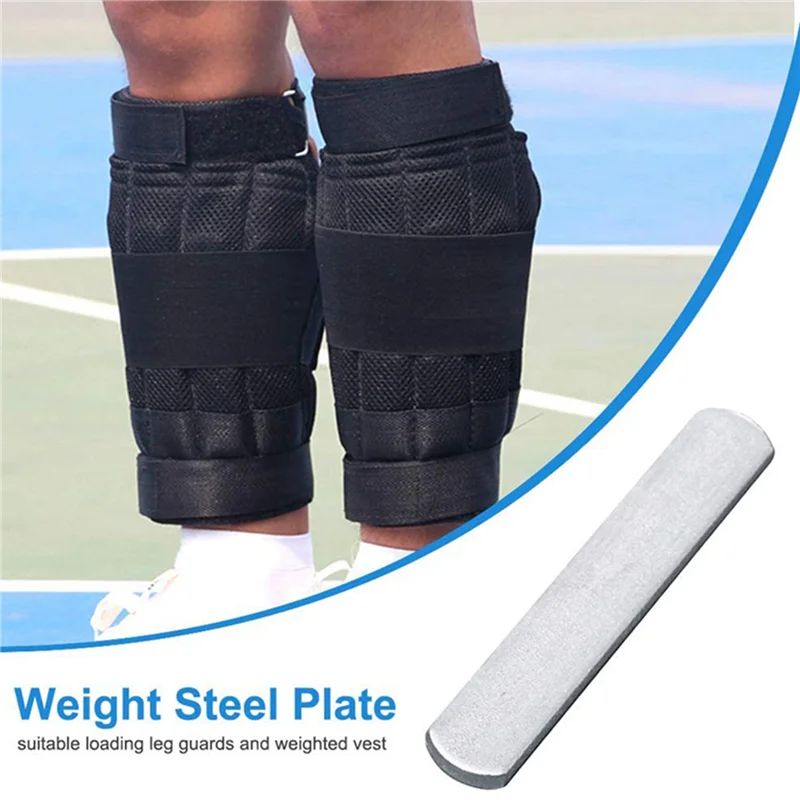 

16Pcs Weight Steel Plate Load-Bearing Training Accessories For Weighted Vest Ankle Leg Sport Strength Fitness Equipment