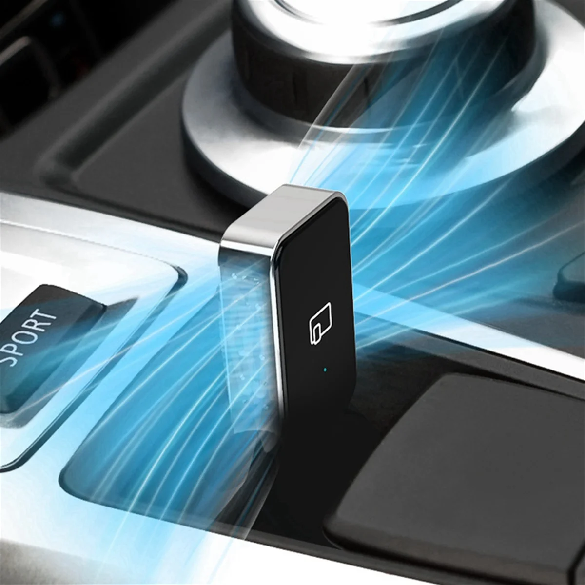 COTS-tWireless AUTO&CARPLAY 2-in-1-Autoadapter Sprachassistent Drahtloser Mini-Box-Adapter Android 11+